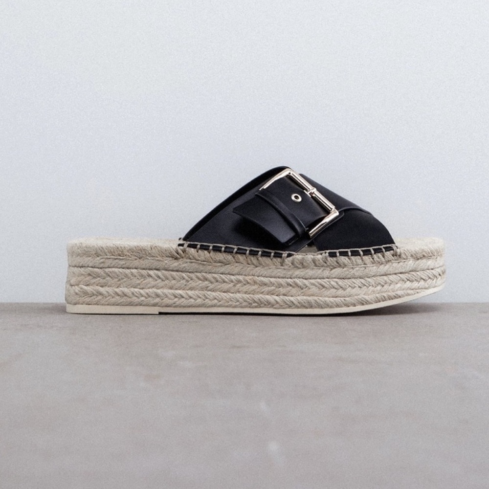 Zara Espadrille Platform Shoes